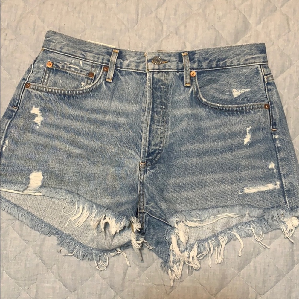 Agolde cut off shorts NEW